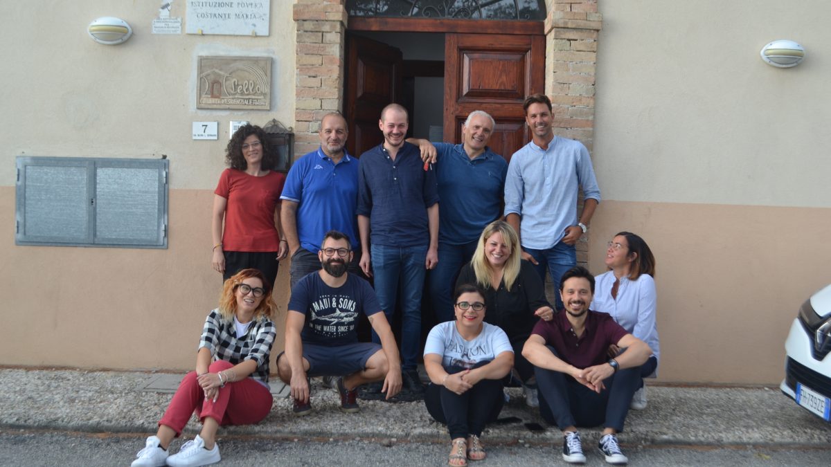 La squadra della Cooperativa Sociale Lella 2001