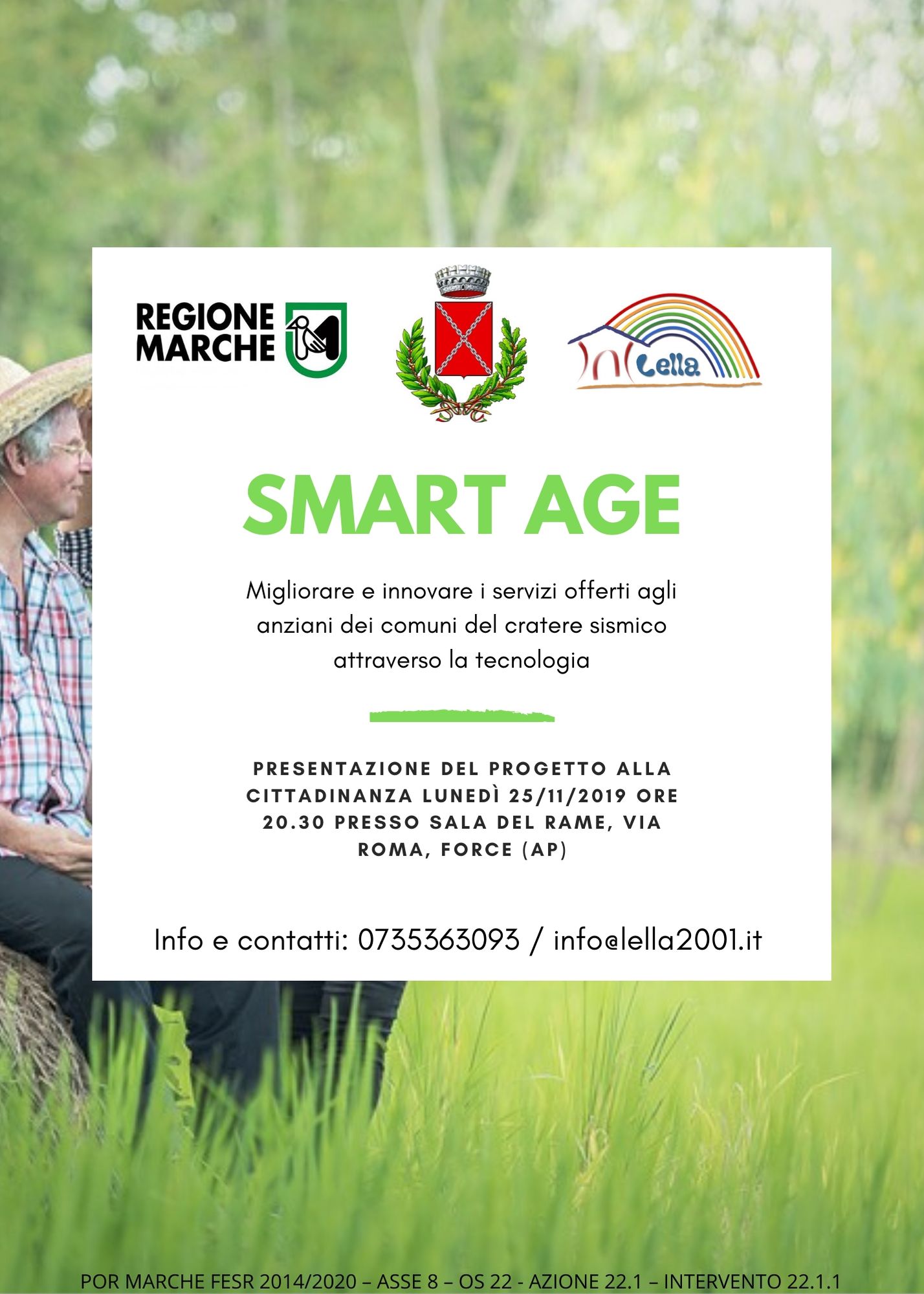 Smart age presentazione progetto invecchiamento attivo