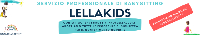 Scopri LELLAKIDS il nuovo servizio professionale di babysitting di Lella. A domicilio per i più piccoli o da remoto per i più grandi, progettiamo pacchetti personalizzati per le tue esigenze e quelle dei tuoi figli.