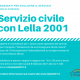 Servizio civile con Lella 2001 per 1 posto come operatore del servizio civile